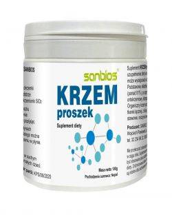 Krzem proszek 100g Sanbios