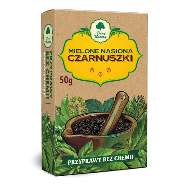 Czarnuszka mielona 50g Dary Natury