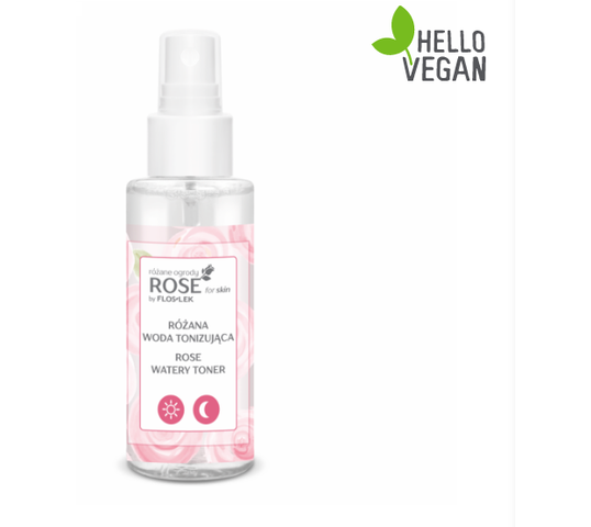Flos lek Różana woda tonizująca 95ml