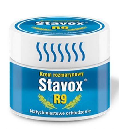 Stavox R9 krem rozmarynowy 150ml Asepta