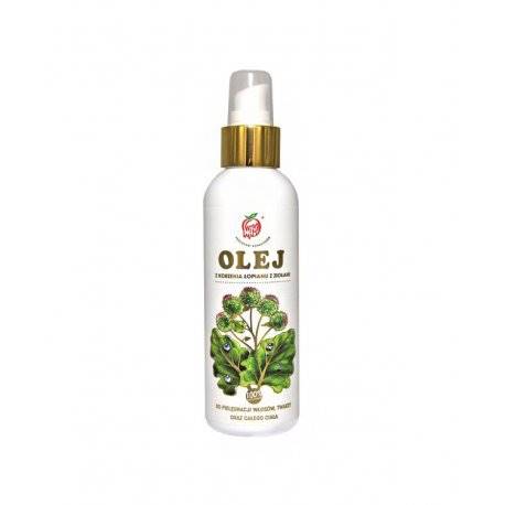 Olej z korzenia łopianu z ziołami 150ml Nami