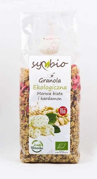 Granola Morwa biała i Kardamon EKO 350g Symbio