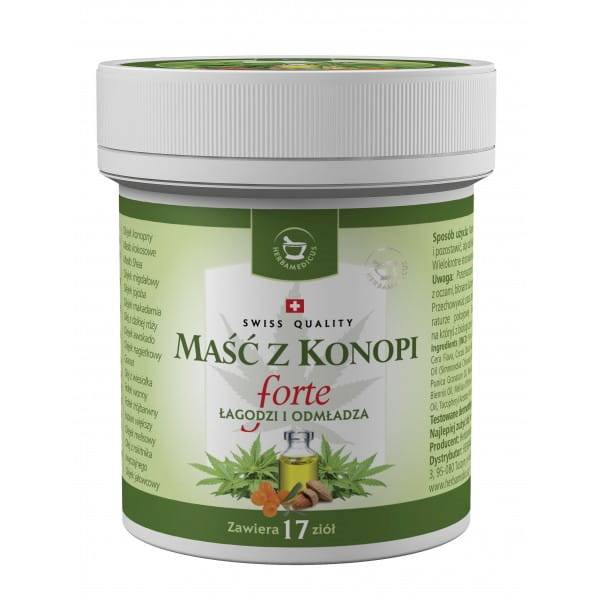 Maść z konopi forte 125 ml
