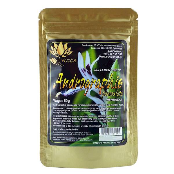 Andrographis paniculata 50g ziele mielone Proherbi