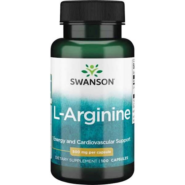 L-arginina 500mg 100kaps Swanson