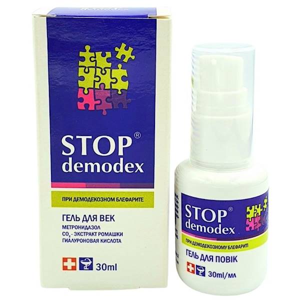 Stop demodex żel do powiek 30ml (na nużeńca)