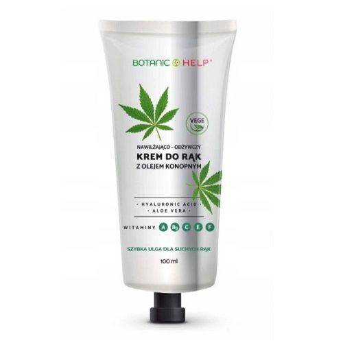 Krem do rąk z olejem konopnym Botanic Help 100ml