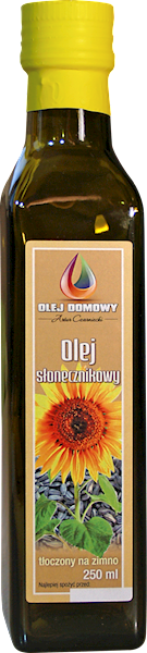 Olej domowy Słonecznikowy 250ml