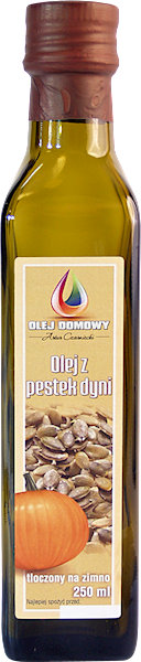 Olej domowy z pestek dyni 250 ml