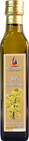 Olej domowy rzepakowy 250ml