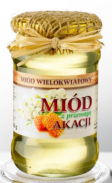 Miód akacjowy 500g Bartpol