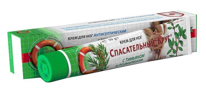 Ratownik Nr 61 do stóp antyseptyczny 50g