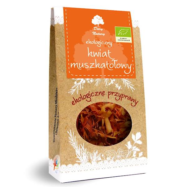 Kwiat muszkatołowy EKO 25g Dary Natury