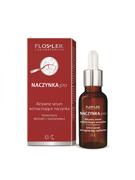 Flos lek Naczynka Aktywne serum wzmacniające 30ml