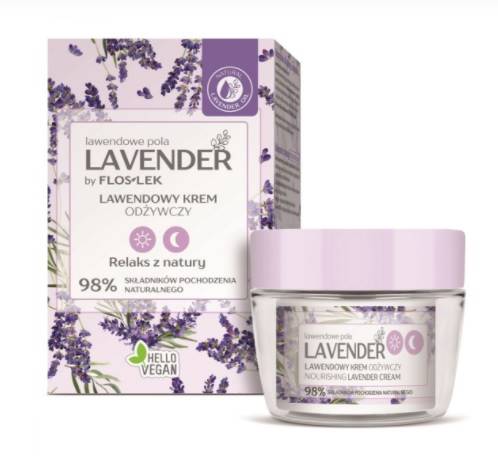 Flos lek Lawendowy krem odżywczy dzień/noc 50ml