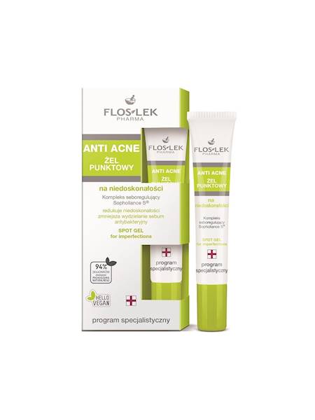 Flos lek Anti acne Żel punktowy na niedoskonałości