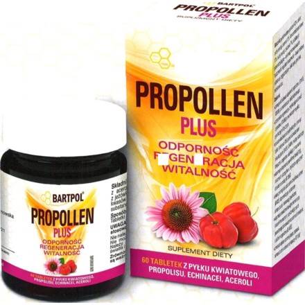 Propollen Plus  60 tabl. Bartpol