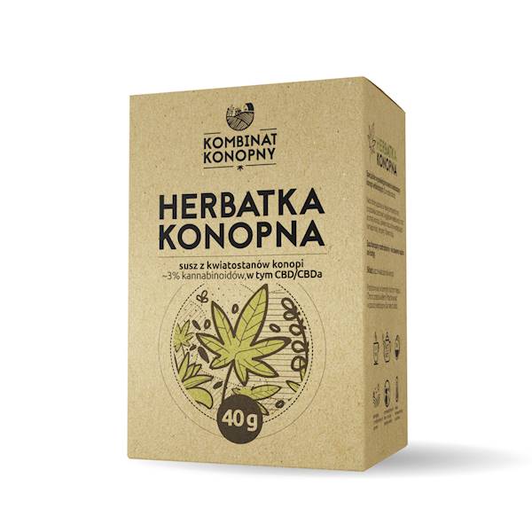 Herbatka konopna 30g Kombinat Konopny