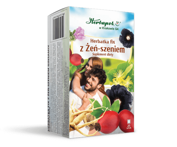 Herbatka z żeń-szeniem fix Herbapol