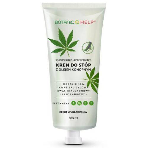 Krem do stóp z olejem konopnym 100ml Botanic Help