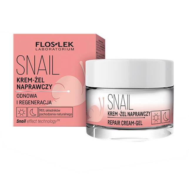 Flos lek Snail krem odbudowujący 50ml
