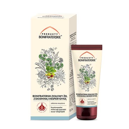 Bonifraterski Żel z diosminą i hesperydyną 50g