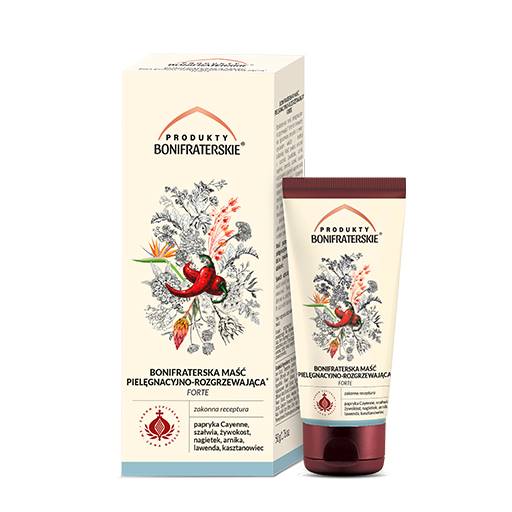 Bonifraterska maść pielegnacyjno-rozgrzewająca 50g