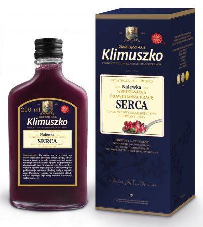 Klimuszko Nalewka wspierająca pracę serca 200ml