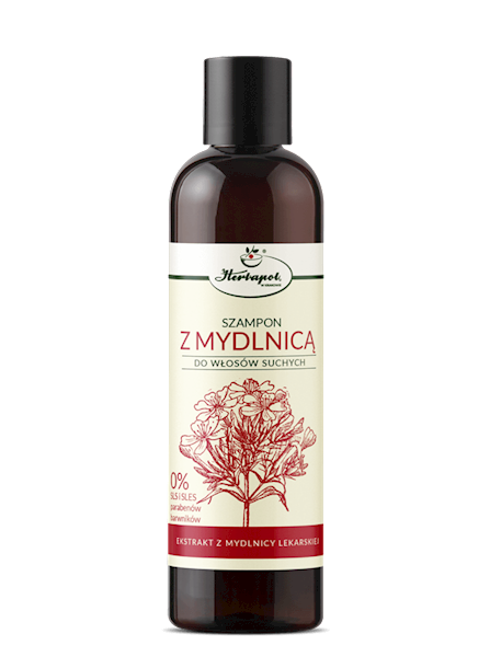 Herbapol Szampon do włosów suchych z mydlnicą