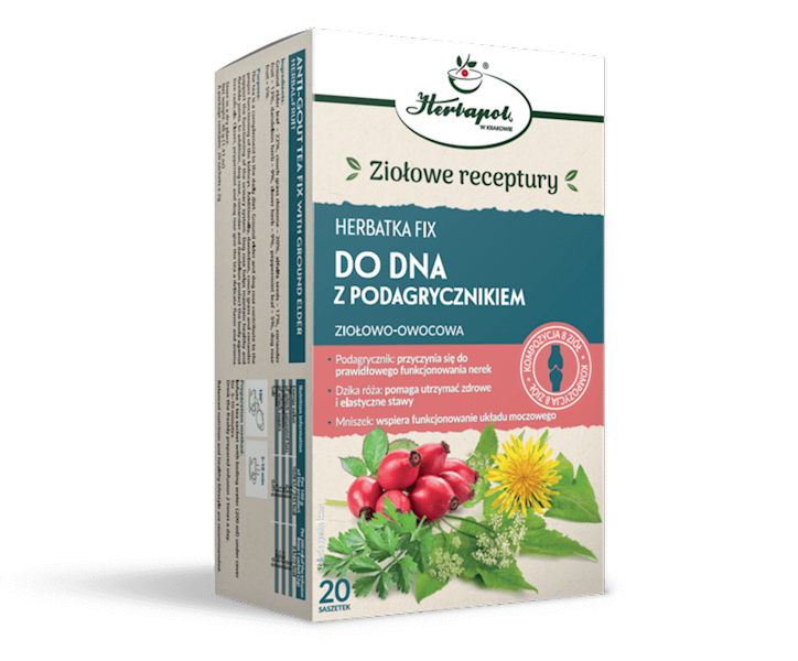 Herbatka do dna z podagrycznikiem fix Herbapol