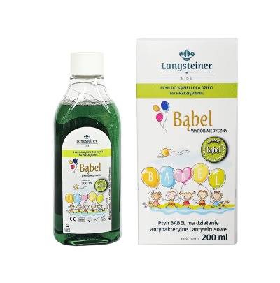 Bąbel Płyn do kąpieli na przeziębienie dla dzieci 