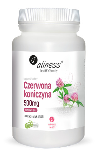Aliness Czerwona koniczyna 500mg90kaps Vege