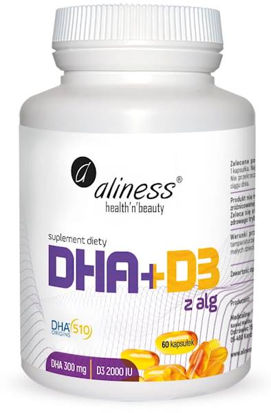 Aliness Omega DHA 300mg+D3