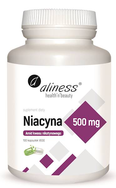 Aliness Niacyna 500mg 100kaps 