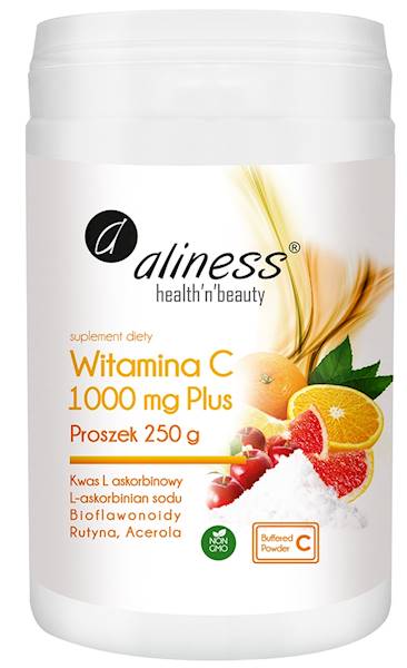 Aliness WitaminaC 1000mg 250g proszek