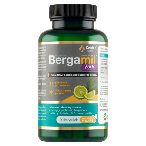 Xenico Bergamil Forte 90 kaps 
