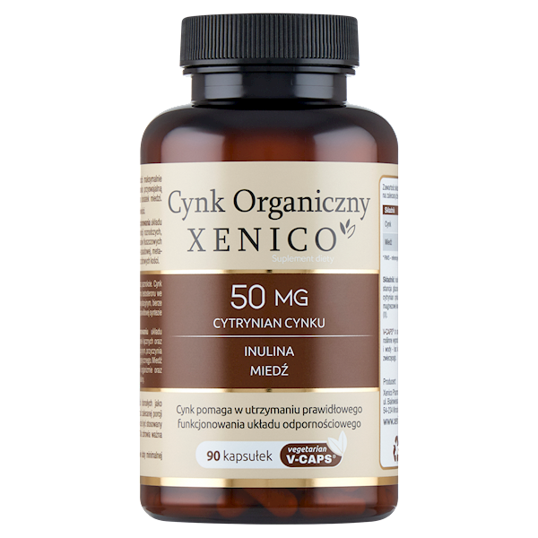 Xenico Cynk organiczny 90 kaps.