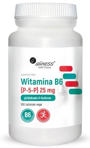 Aliness Witamina B6 25mg 100 tabl 