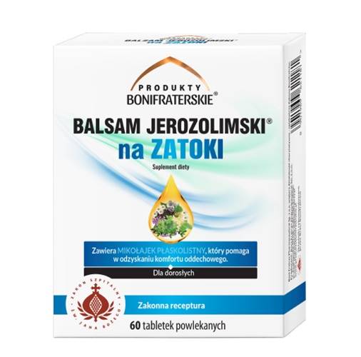 Balsam jerozolimski zatoki 60 tabl