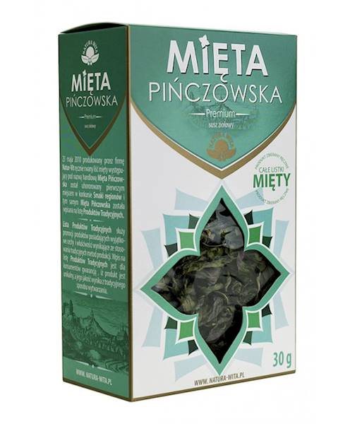 Liść mięty Premium 30g Natura Wita