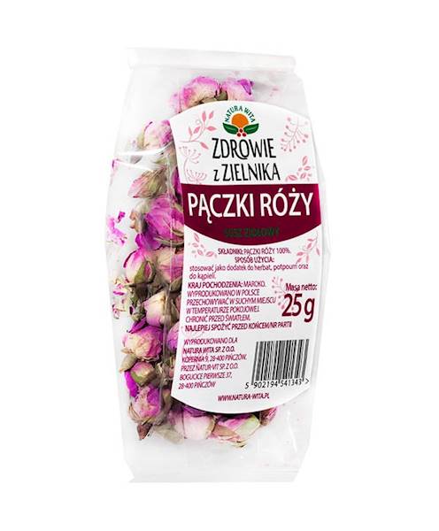 Pączki rózy 25g Natura Wita