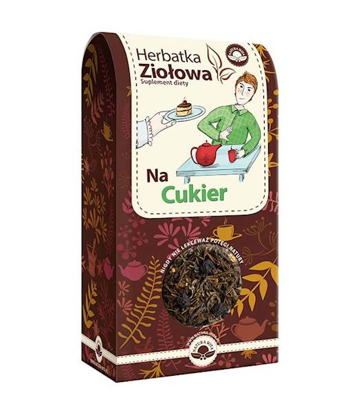 Herbata ziołowa na cukier 80g Natura Wita