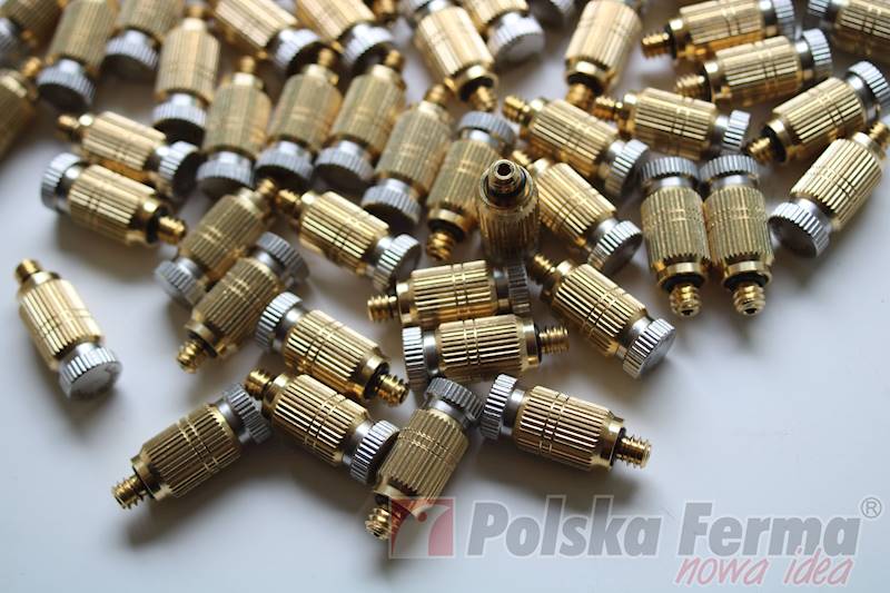 Dysza zraszania Lubing, mosiężna  0,2 mm