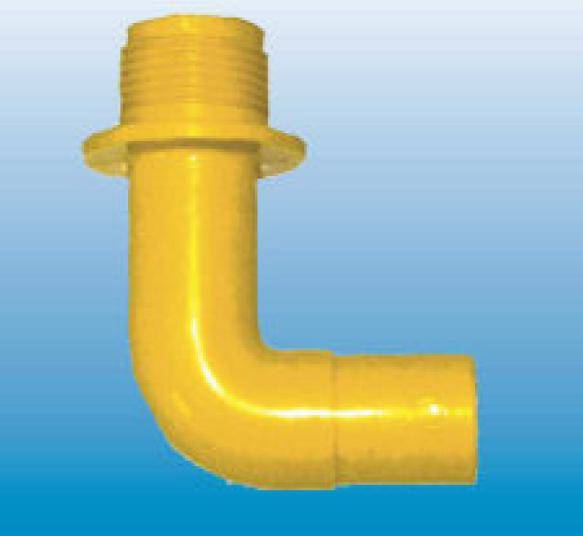 Kolanko 90 st  na wąż 3/4" Lubing