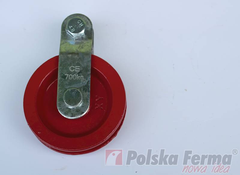 Bloczek fi 90 czerwony 