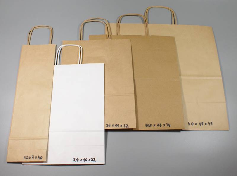 torba papierowa SU 40cm / 18cm / 39cm eko
