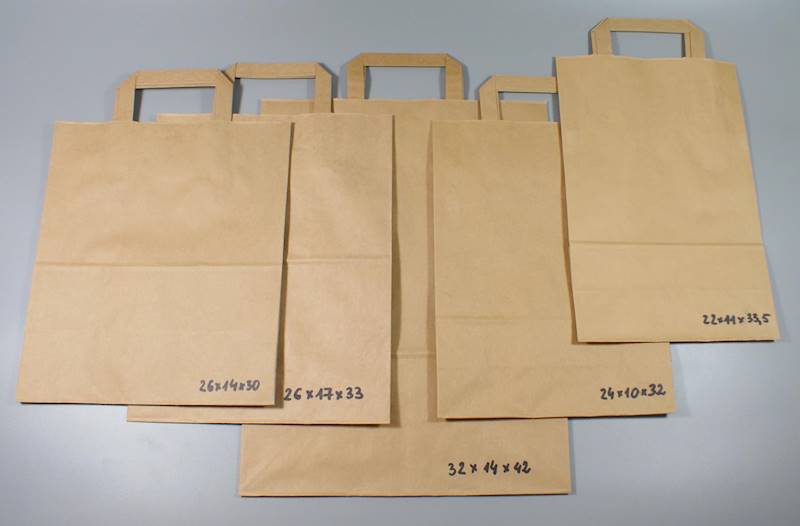 torba papierowa PU 18cm / 11cm / 26,5cm eko