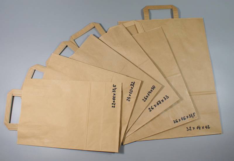 torba papierowa PU 22cm / 11cm / 33,5cm eko