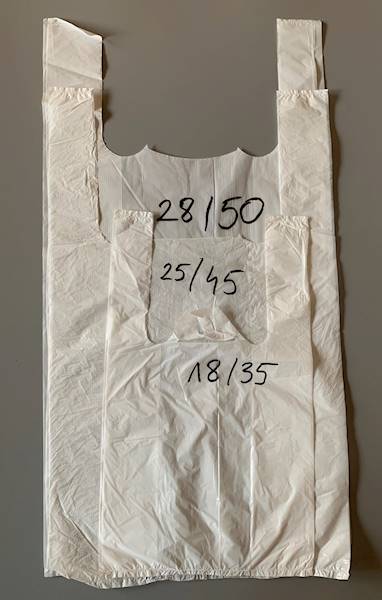 reklamówki 11u 28cmx50cm