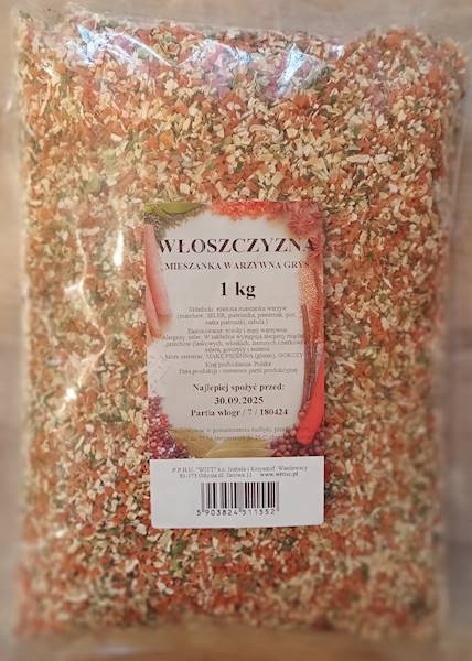włoszczyzna grys 1kg